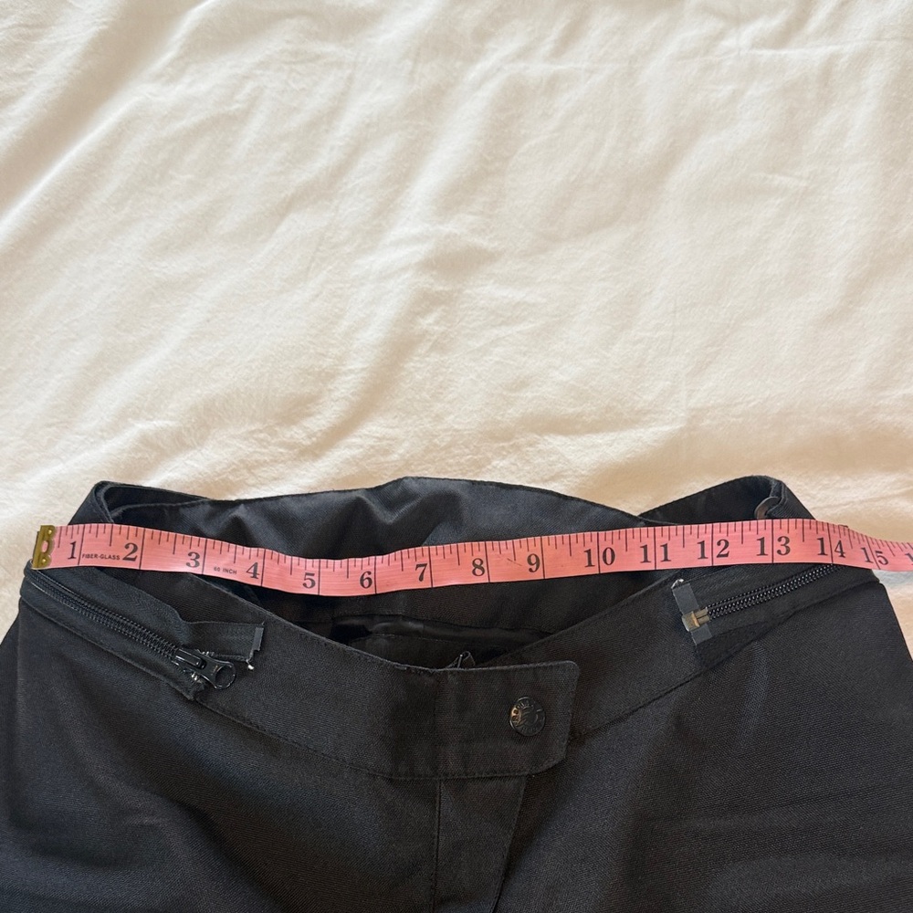 Alpinestars Black and White Women's Motorcycle Pants - Picture 14 of 15